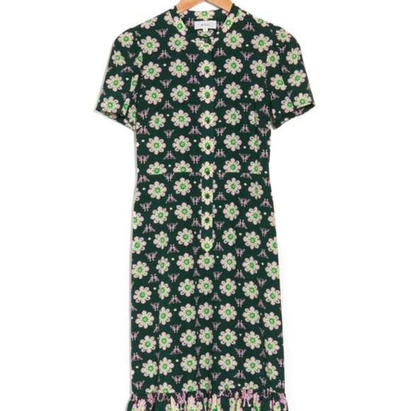 A.L.C. silk dress — Size 10 - Picture 3 of 7